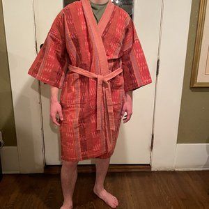 Men's hotel bathrobe